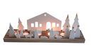 Presepe moderno in porcellana