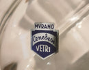 Servizio bicchieri in vetro di Murano