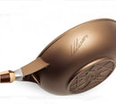 Wok in alluminio antiaderente