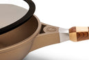Wok in alluminio antiaderente