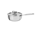 Casseruola in acciaio cm 16 con coperchio