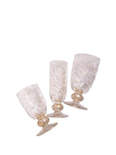 Servizio bicchieri in vetro di Murano