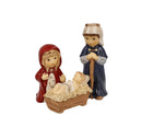 Presepe natività in porcellana
