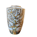 Vaso in porcellana Klimt