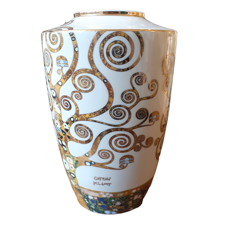 Vaso in porcellana Klimt