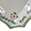 Vassoio in porcellana decorato