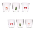 Set bicchieri natalizi