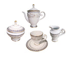 Servizio caffè in porcellana elegante