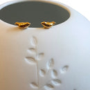 Vaso bianco in porcellana