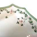 Vassoio in porcellana decorato