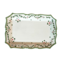 Vassoio in porcellana decorato