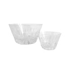 Servizio macedonia in cristallo