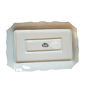 Vassoio in porcellana decorato