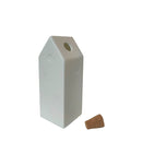 Menage olio aceto in porcellana bianca