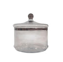 Biscottiera in vetro soffiato