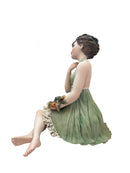 Statuina in porcellana