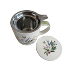 Tisaniera in porcellana con filtro