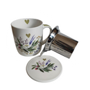 Tisaniera in porcellana con filtro