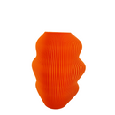 Vaso arancione stampa 3D
