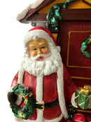 Casa con babbo Natale