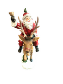 Babbo Natale su renna