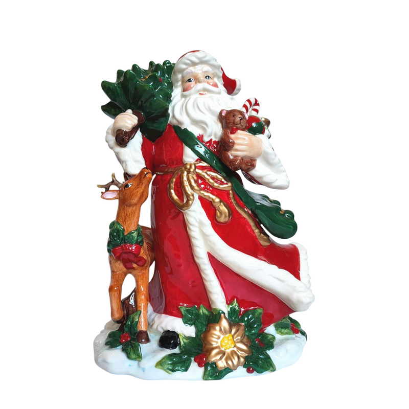 Babbo Natale in ceramica