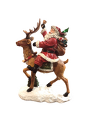 Babbo Natale su renna