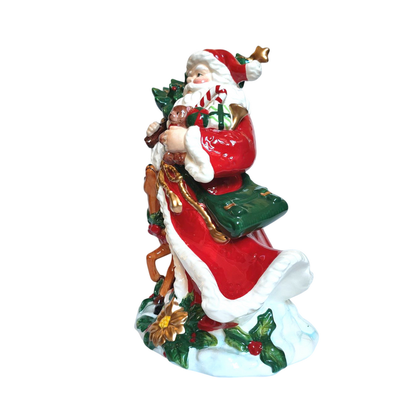 Babbo Natale in ceramica