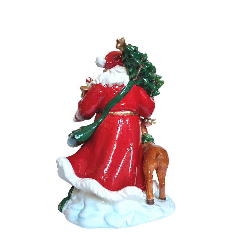 Babbo Natale in ceramica