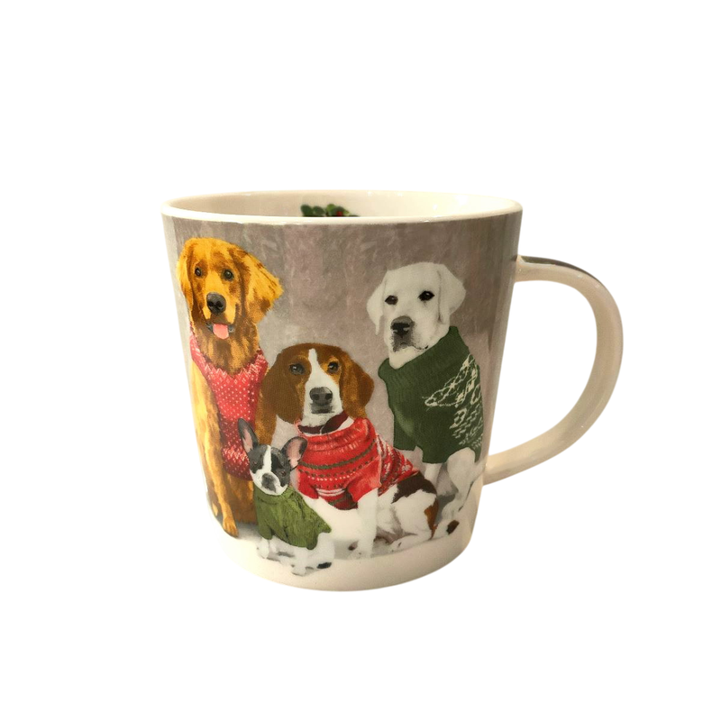 Tazza mug  cani con maglioni