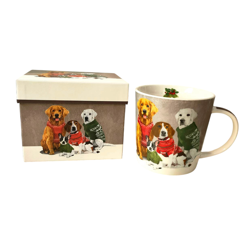 Tazza mug  cani con maglioni