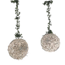 Sfera natalizia in carta stampata