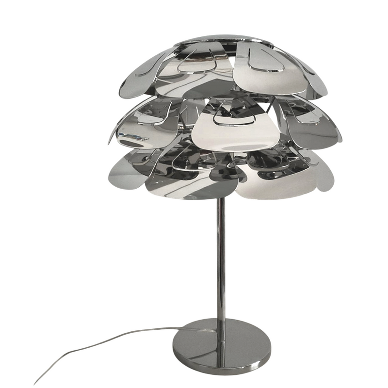 stainless steel petals lamp