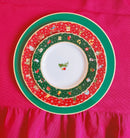 Servizio piatti di Natale in porcellana