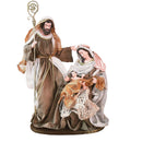 Natività in tessuto avorio