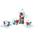 Caffettiera tazzine caffè in porcellana