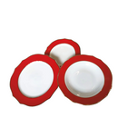 Servizio piatti in porcellana rosso