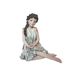 Statuina in porcellana artistica