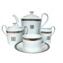 Servizio da tè in porcellana di Limoges