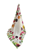 Tovaglia in lino tulipani