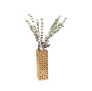 Vaso in ceramica oro