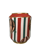 Vaso mongolfiere in ceramica