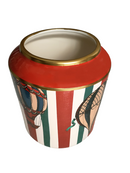 Vaso mongolfiere in ceramica
