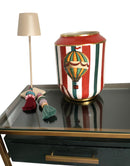 Vaso mongolfiere in ceramica