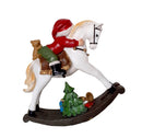Cavallo a dondolo natalizio