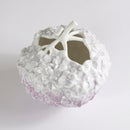 hand decorated porcelain hydrangea vase