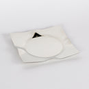 palladium coated stainless steel glass coaster 6 pieces set