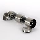 salt and pepper in stainless steel two in one