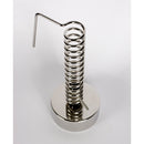 palladium coated stainless steel candle holder