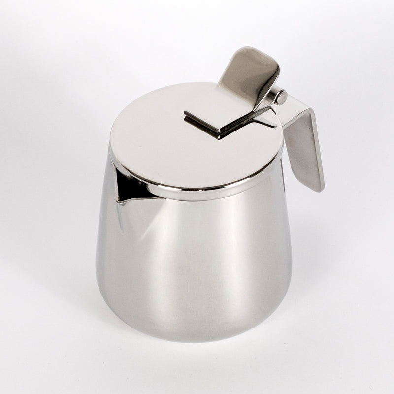 coffee maker with stainless steel lid 150 ml capacity